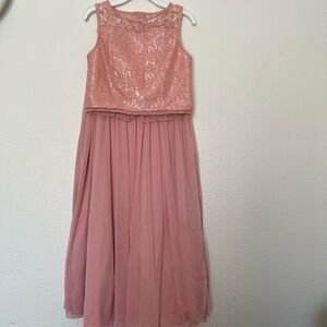 Sequin HeartsGirl Lace tulle skirt two-piece size 14